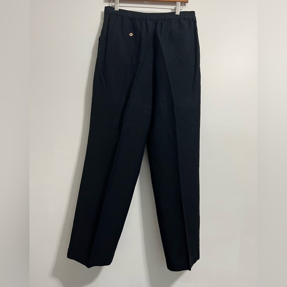 Men’s linen draw string pants - Picture 2 of 3